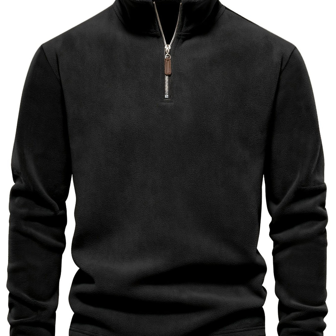 Herren Half Zip Pullover - Image 7
