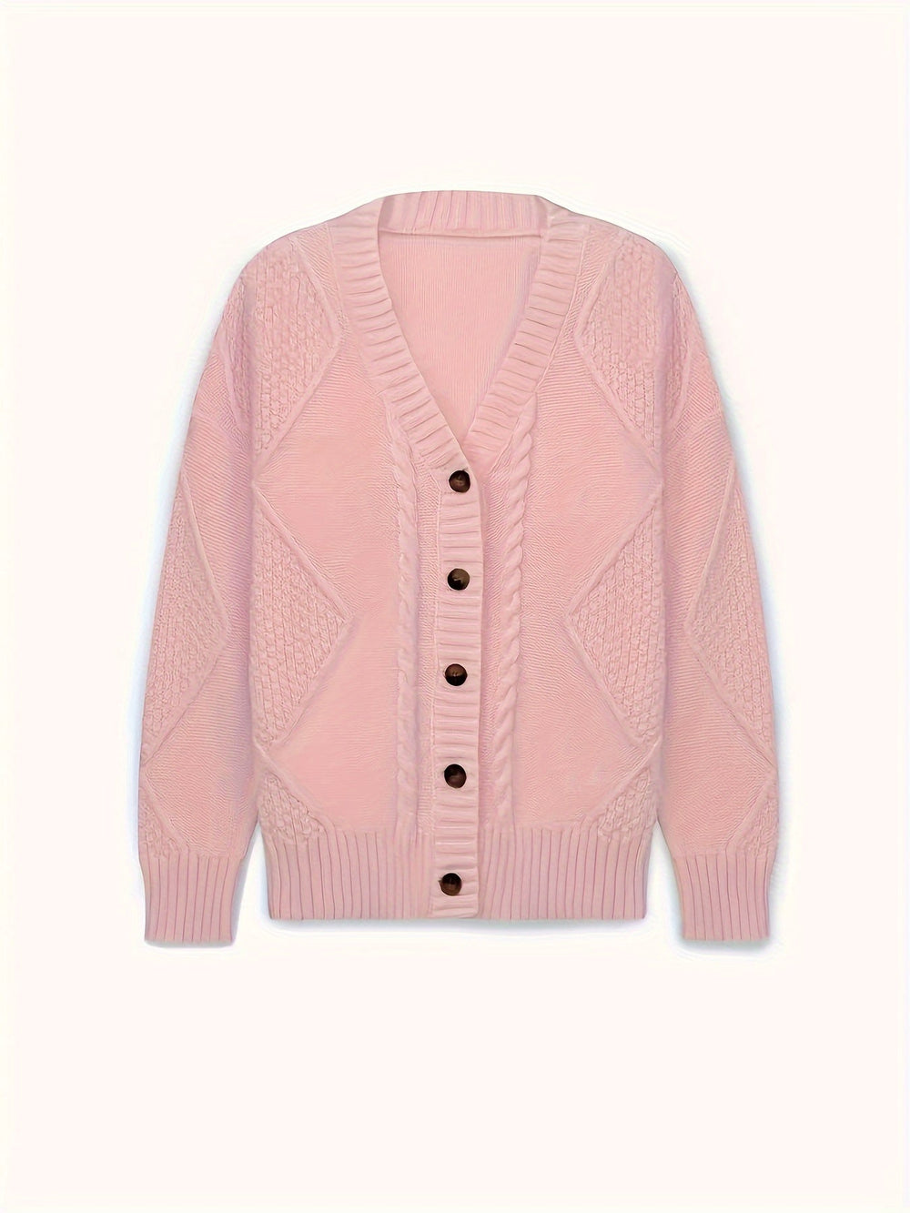 Harlow | Grobstrick-Cardigan mit Knöpfen - Image 2