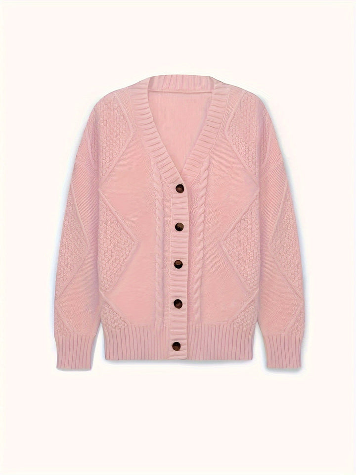 Harlow | Grobstrick-Cardigan mit Knöpfen - Image 2