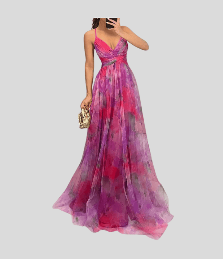 Carovelle - Florales Maxi Kleid