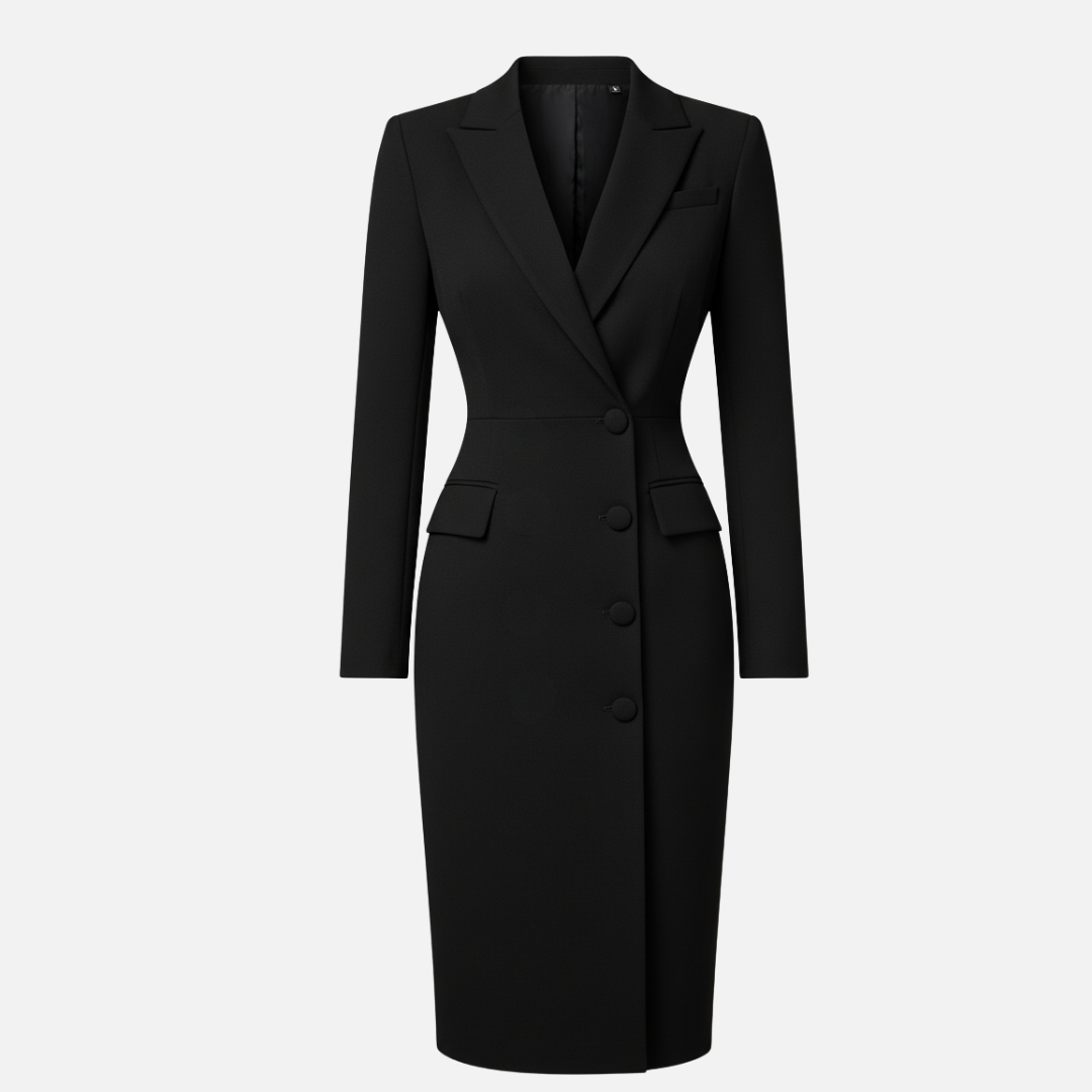 Jada - Elegantes Blazer Midikleid