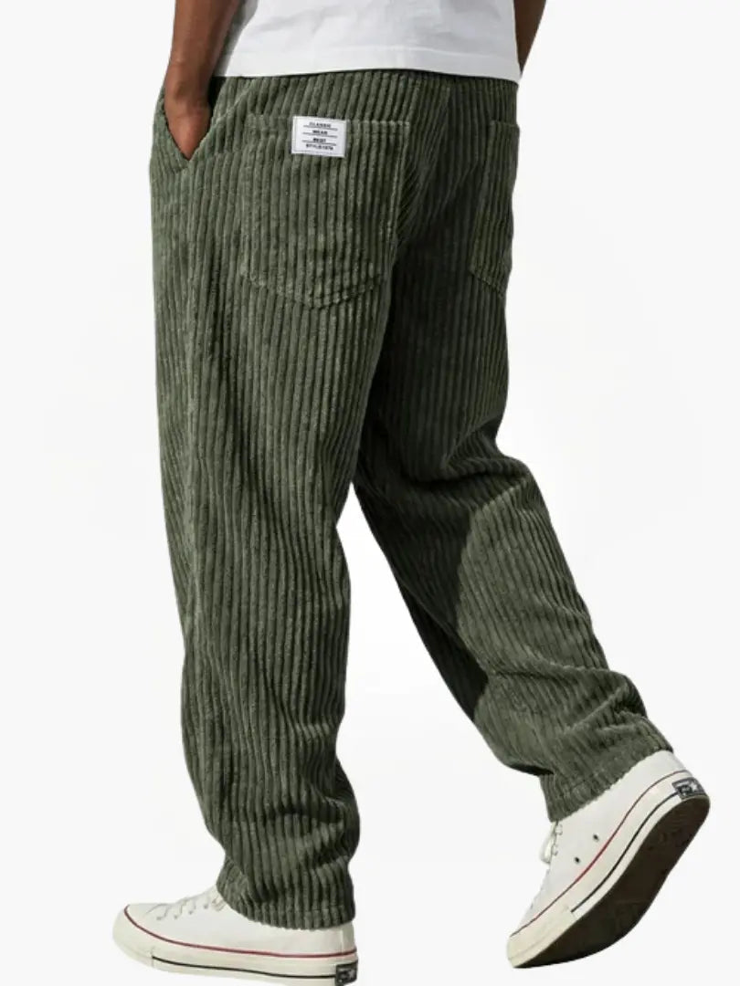 Wenviro - Herren Cordhose Komfort Fit