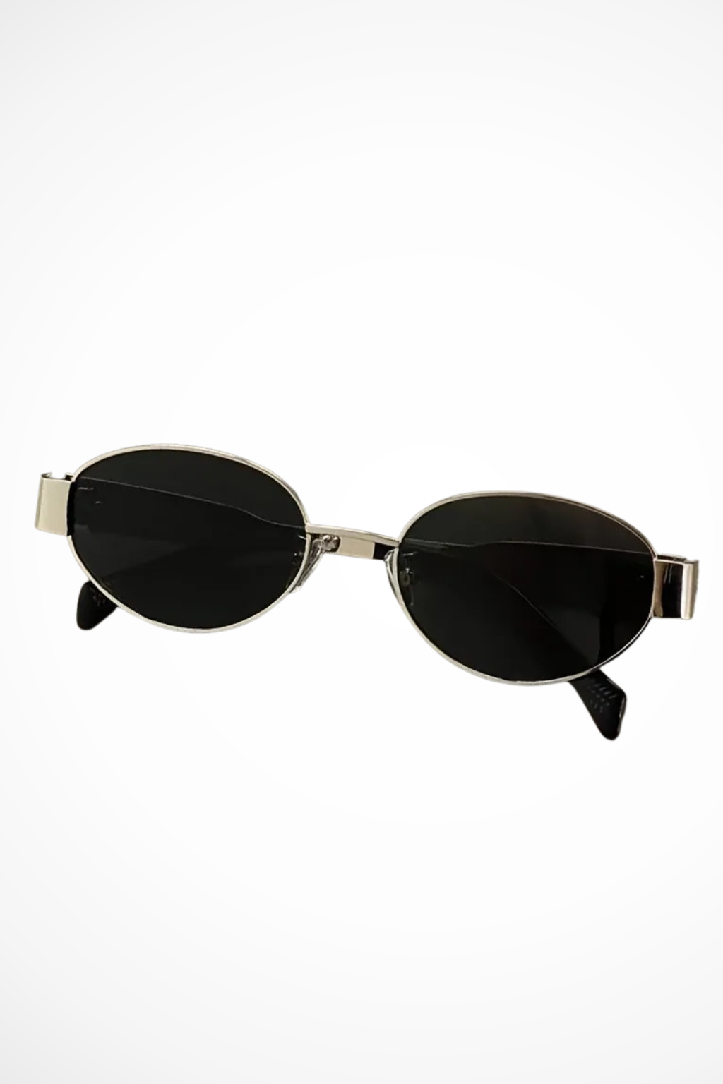 Clarivelle - Ovale Damen Sonnenbrille Metallrahmen