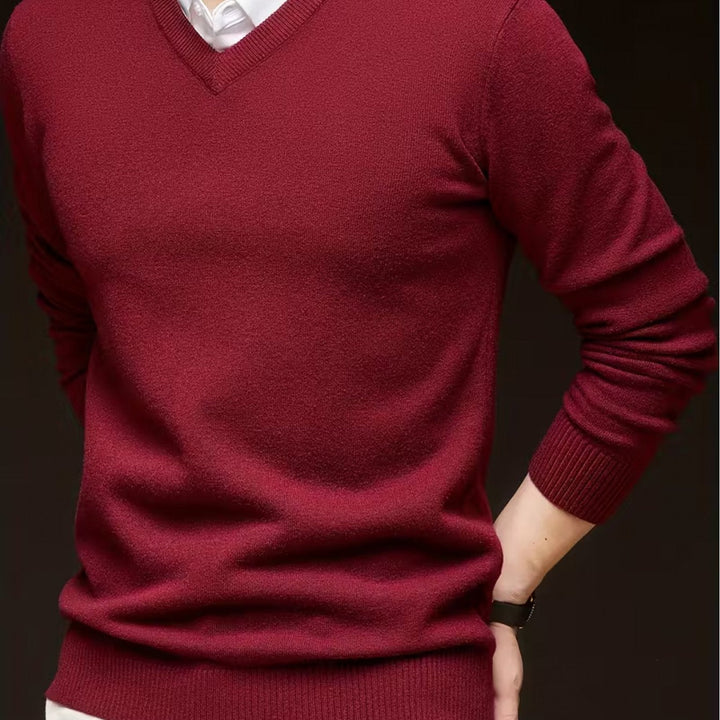 Conrad | Eleganter V-Ausschnitt-Pullover - Image 18
