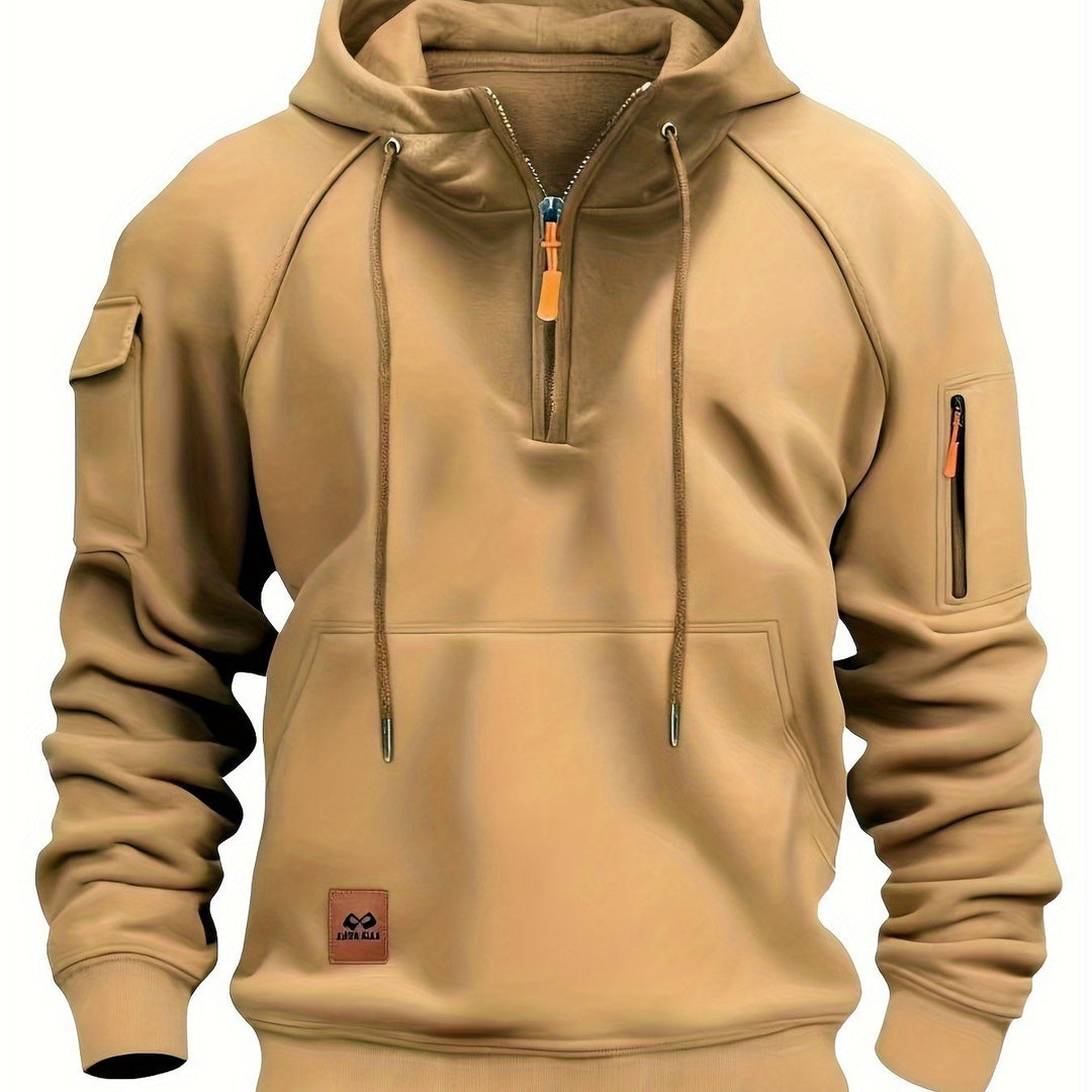 Colton | Robuster Quarter-Zip Kapuzenpullover - Image 31