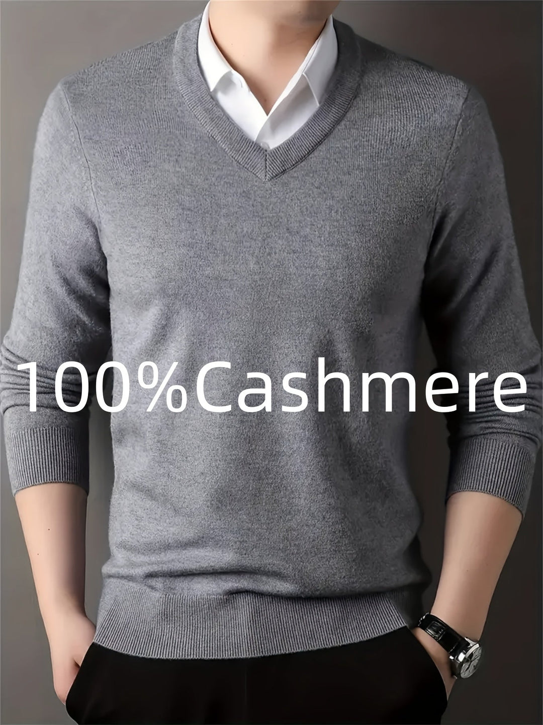 Conrad | Eleganter V-Ausschnitt-Pullover - Image 12