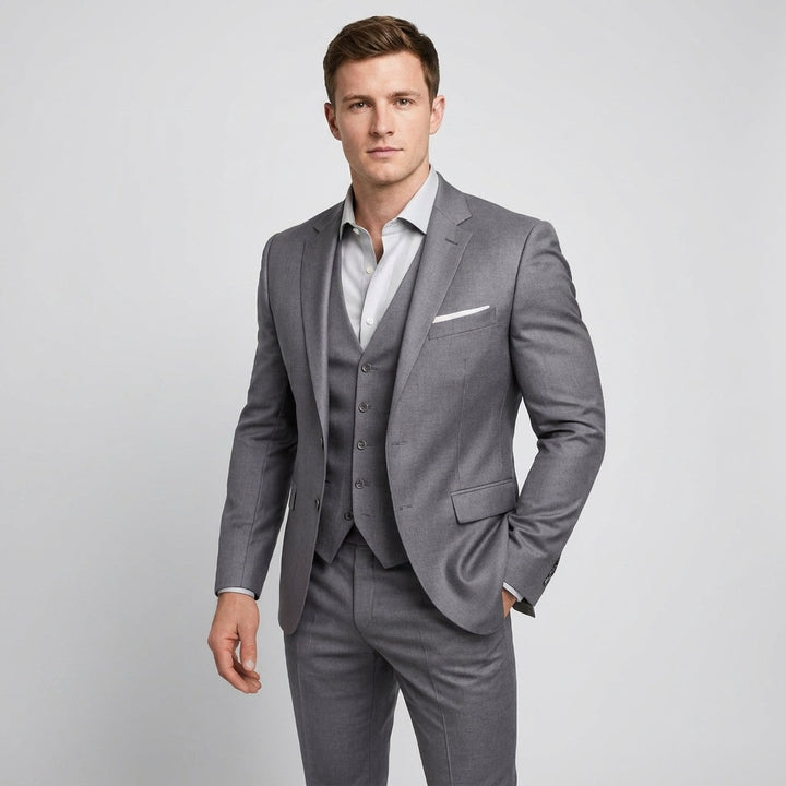 Orivano - Herren Slim Fit Anzug Set