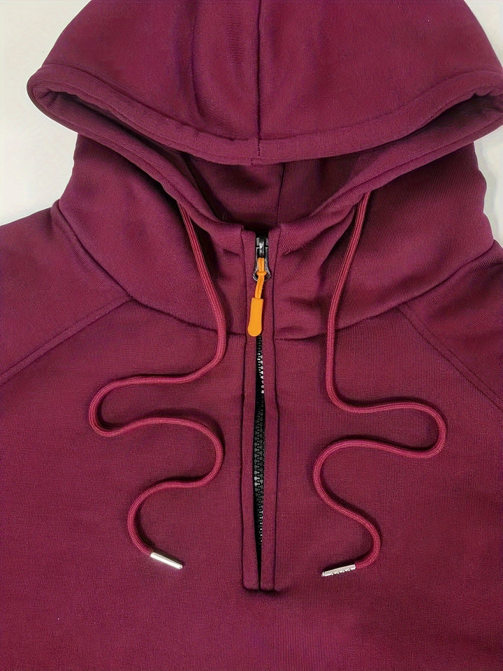 Colton | Robuster Quarter-Zip Kapuzenpullover - Image 19