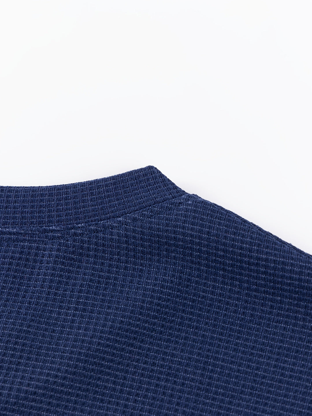 Frederick | Langarmshirt aus strukturiertem Waffelstrick - Image 6