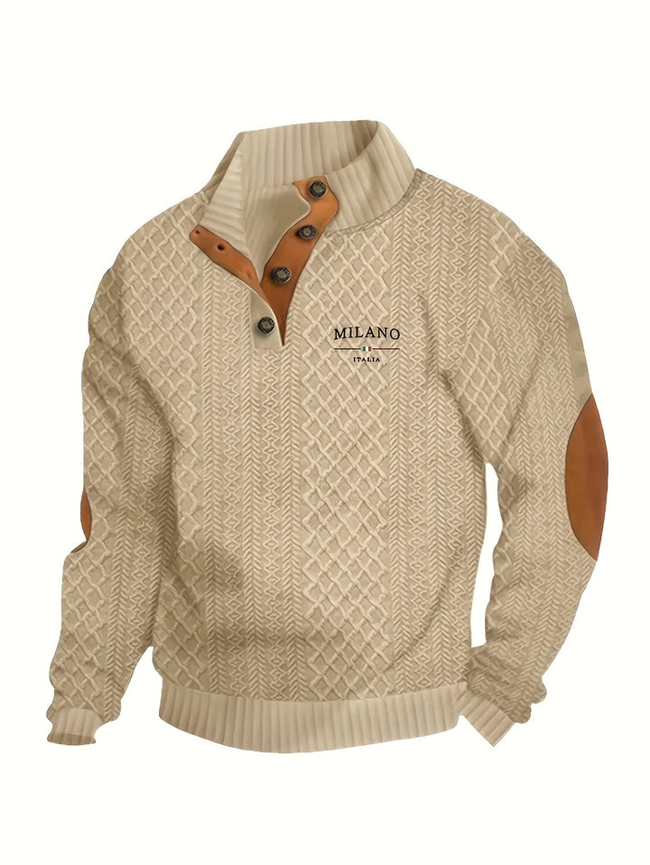 Rowland | Pullover mit Struktur und Stehkragen - Image 2