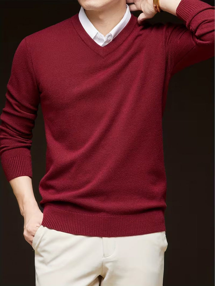 Conrad | Eleganter V-Ausschnitt-Pullover - Image 14