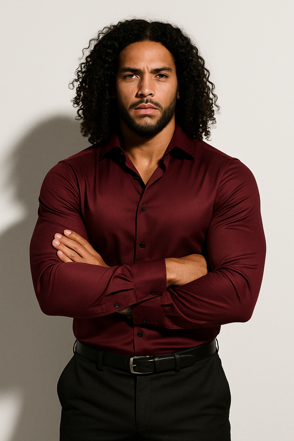 Herren Maßgeschneiderte Moderne Dress Shirt | Slim Fit