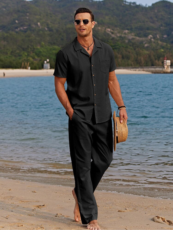 Solvire - Leinen Strand Set Sommer