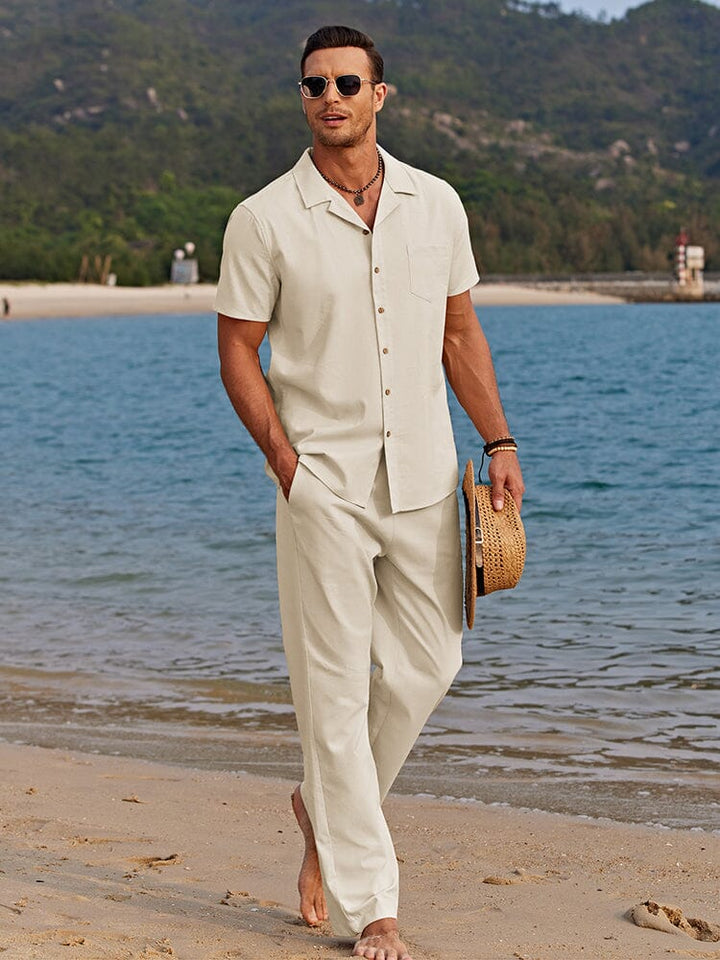 Solvire - Leinen Strand Set Sommer