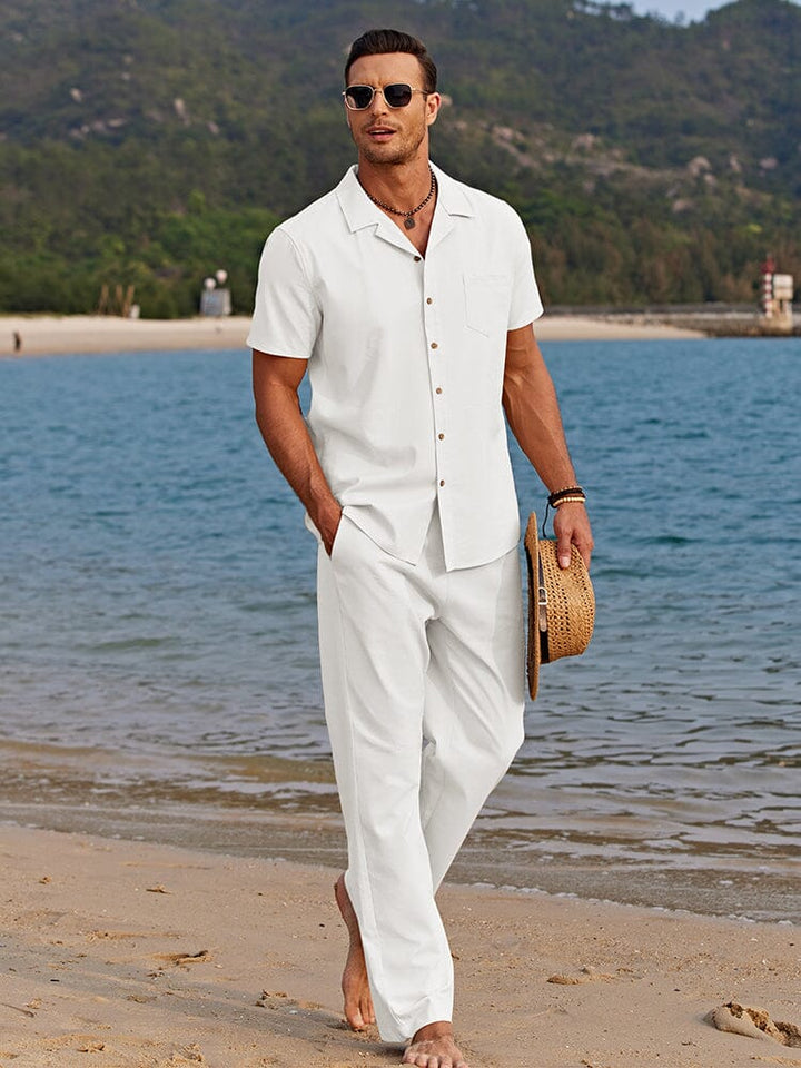 Solvire - Leinen Strand Set Sommer