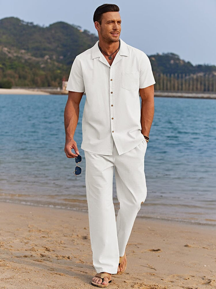 Solvire - Leinen Strand Set Sommer