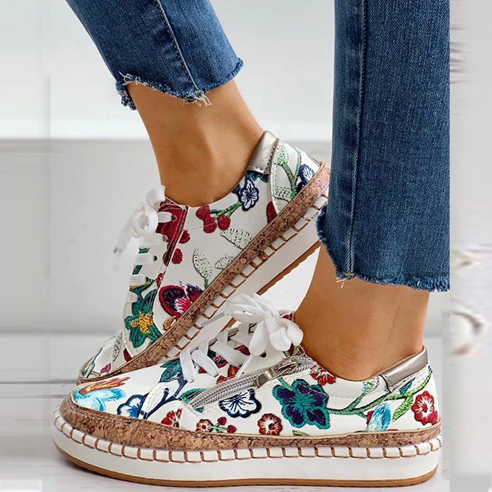 Alévara - Florale Damen Sneaker