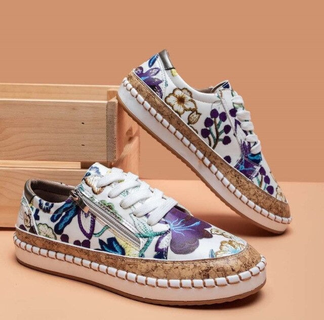 Alévara - Florale Damen Sneaker