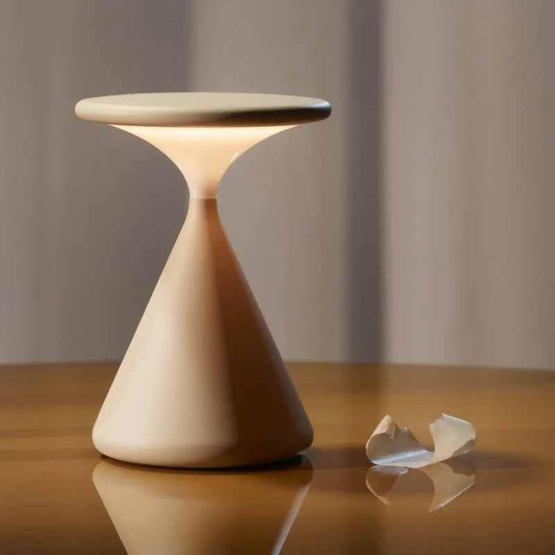 Hourglass Light | Wireless Illumination with USB Charging
