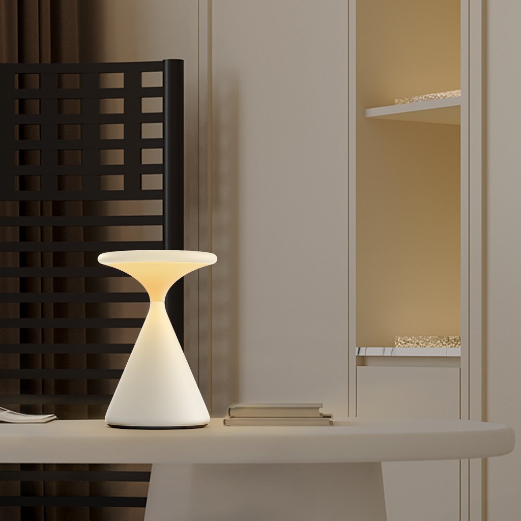 Hourglass Light | Wireless Illumination with USB Charging