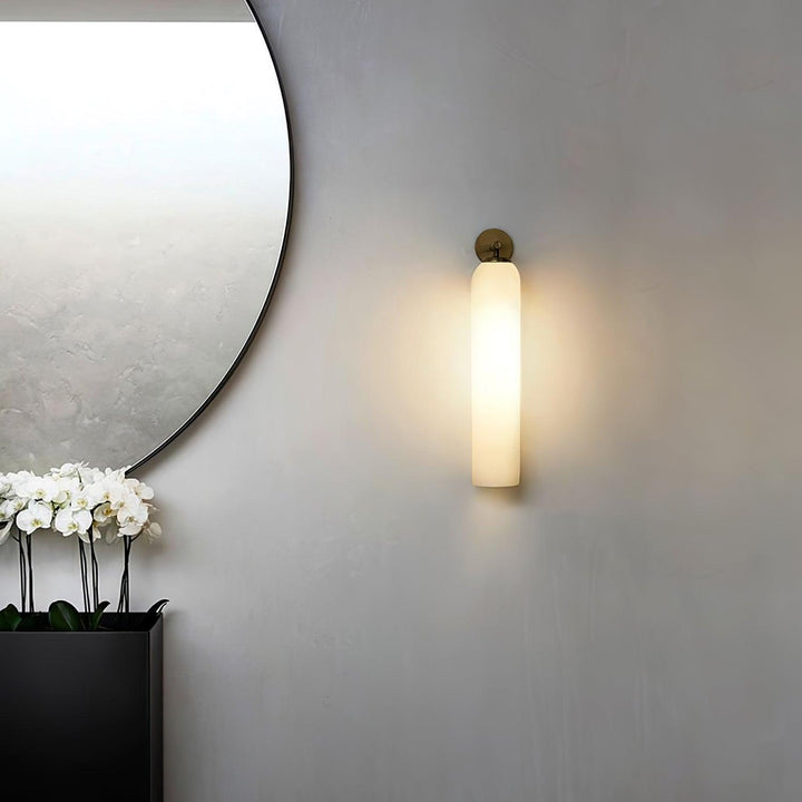 Wall lamp | Round shape with glass detail