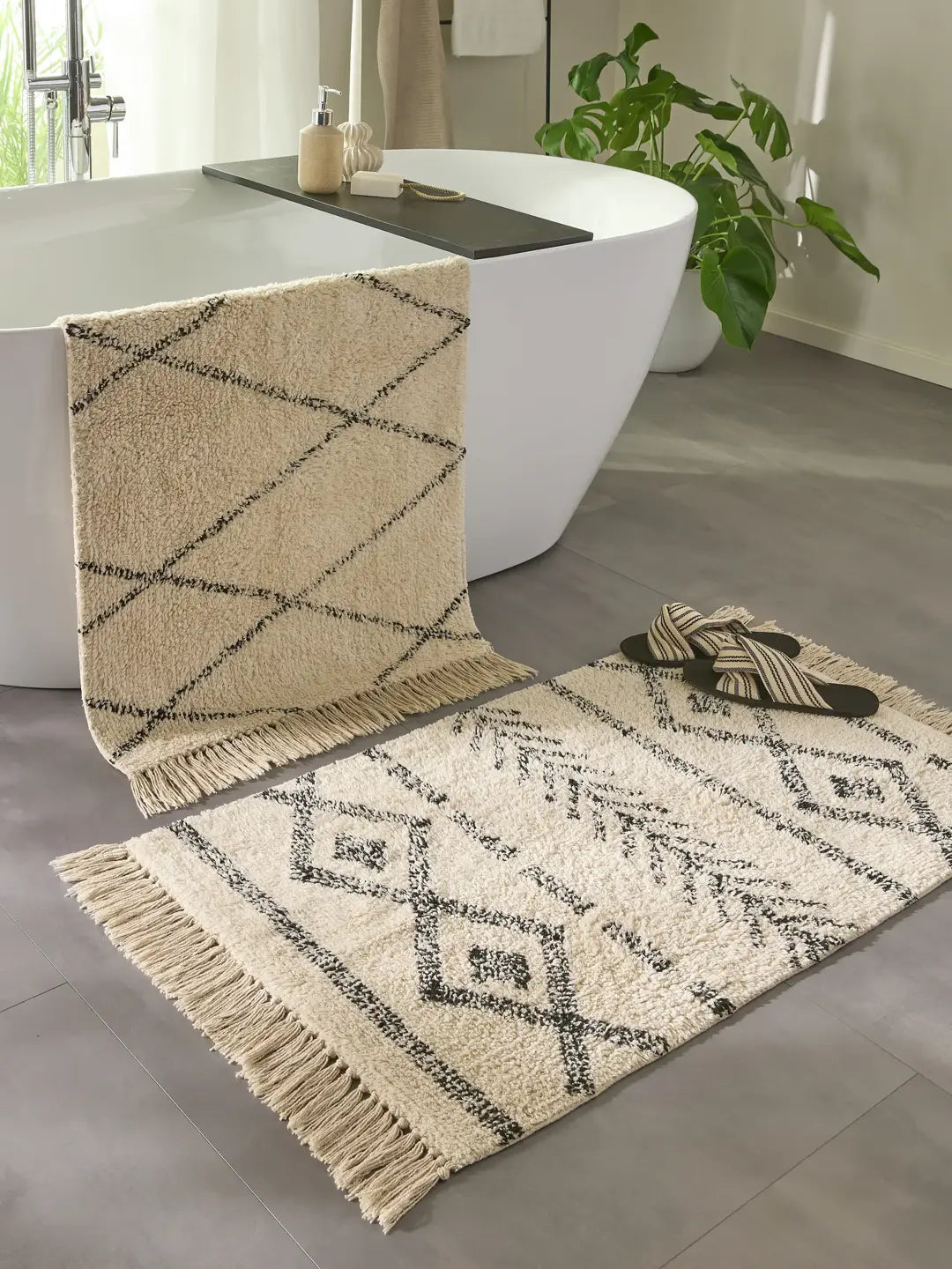 Bad Teppich | Luxuriöser Baumwoll