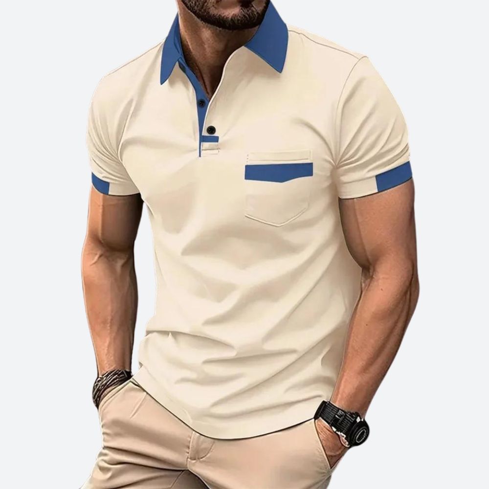 Herren Kurzarm Poloshirt Piqué Baumwolle - Image 4
