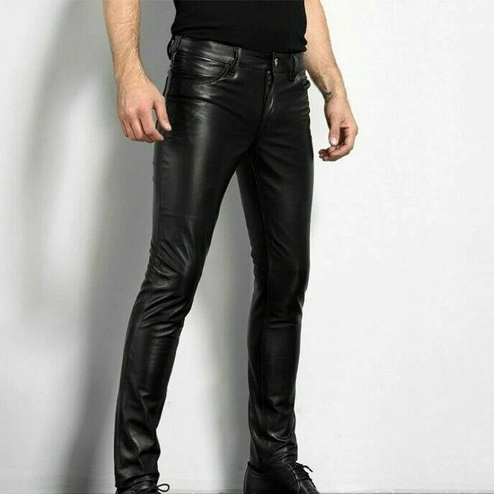 Jonnex - Schlanke Herren Hose Schwarz Modern