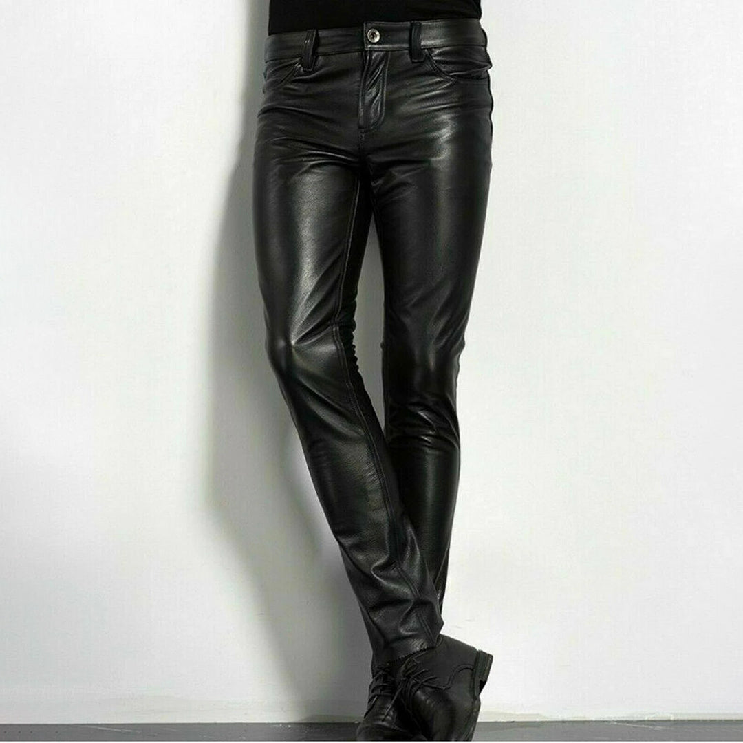 Jonnex - Schlanke Herren Hose Schwarz Modern