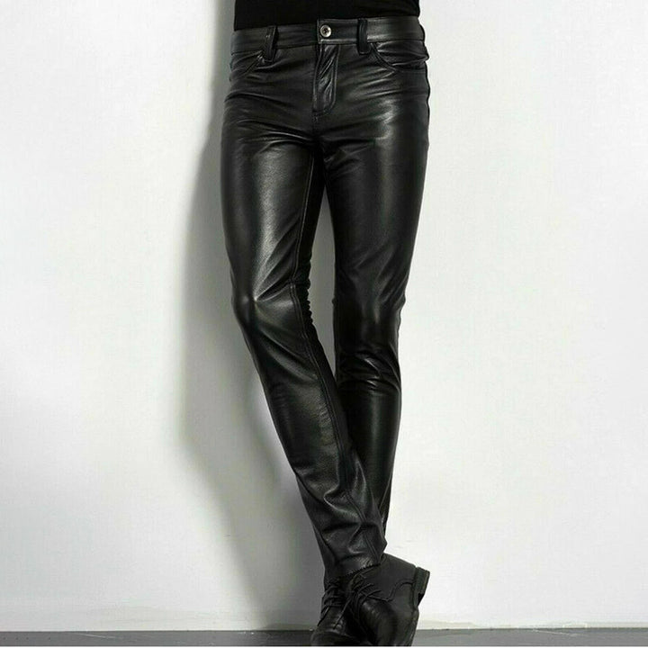 Jonnex - Schlanke Herren Hose Schwarz Modern
