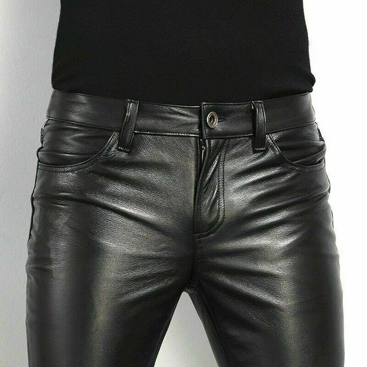 Jonnex - Schlanke Herren Hose Schwarz Modern