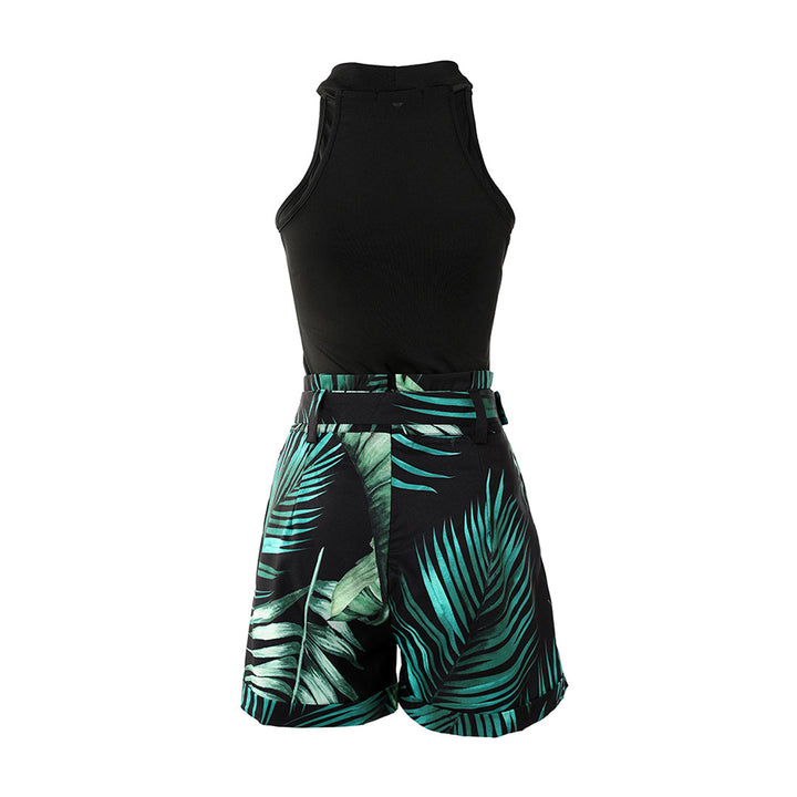 Damen Zweiteiler Elegant Shorts Set - Image 2