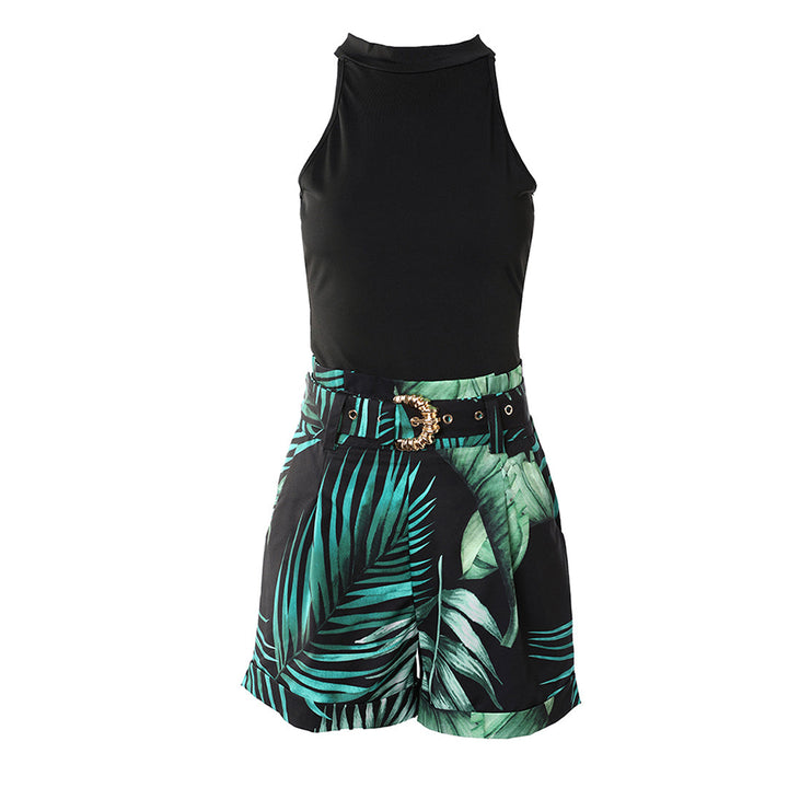 Damen Zweiteiler Elegant Shorts Set - Image 3