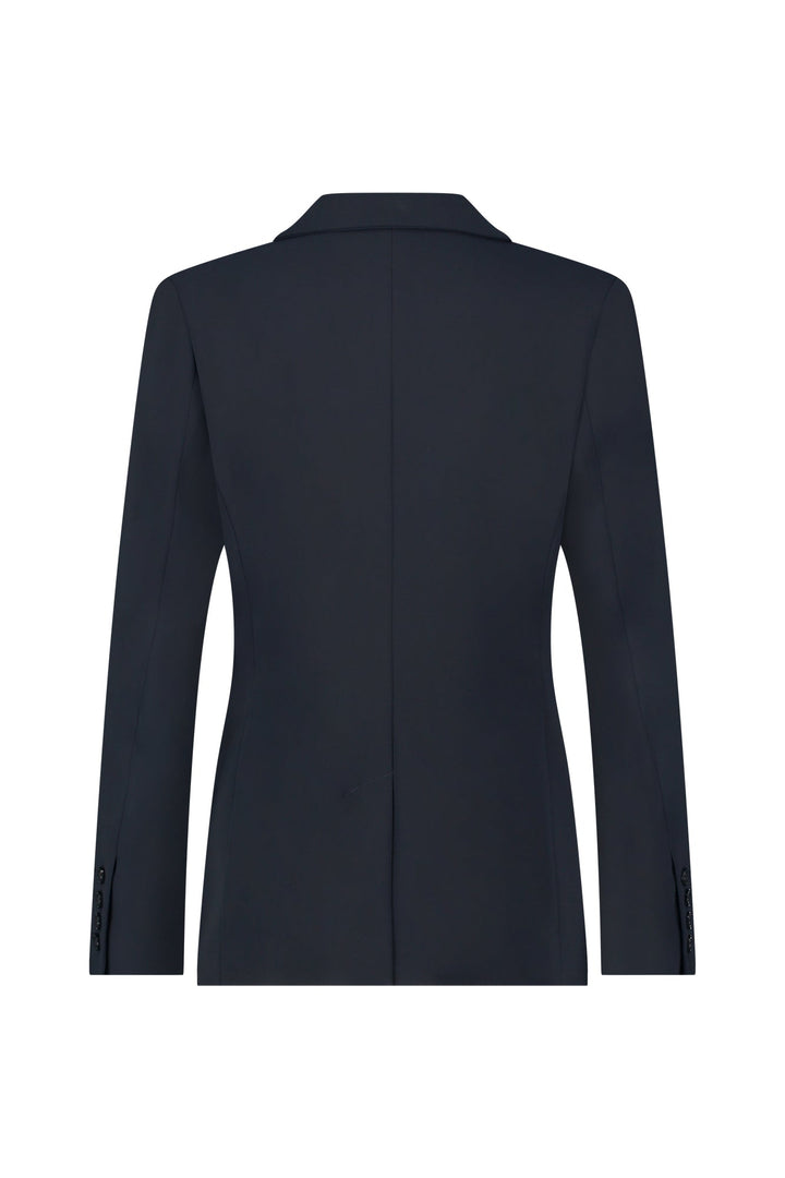 Eleganter Blazer Damen tailliert | Klassisches Revers & Zweiknopf-Verschluss für Büro & Abend - Image 2