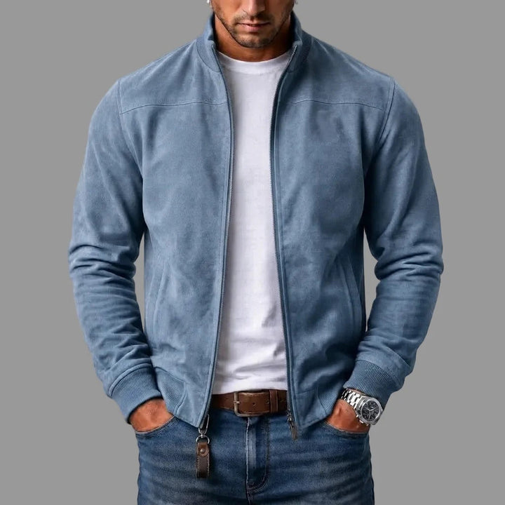 Daan™ | Klassische Bomberjacke in Wildleder-Optik - Image 4