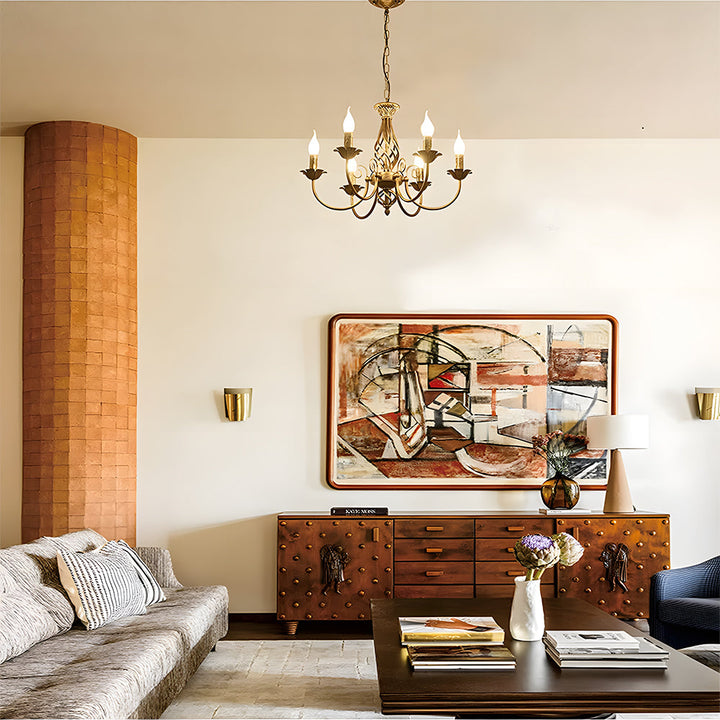 Esstisch Pendelleuchte | Vintage Bronze Elegante Beleuchtung