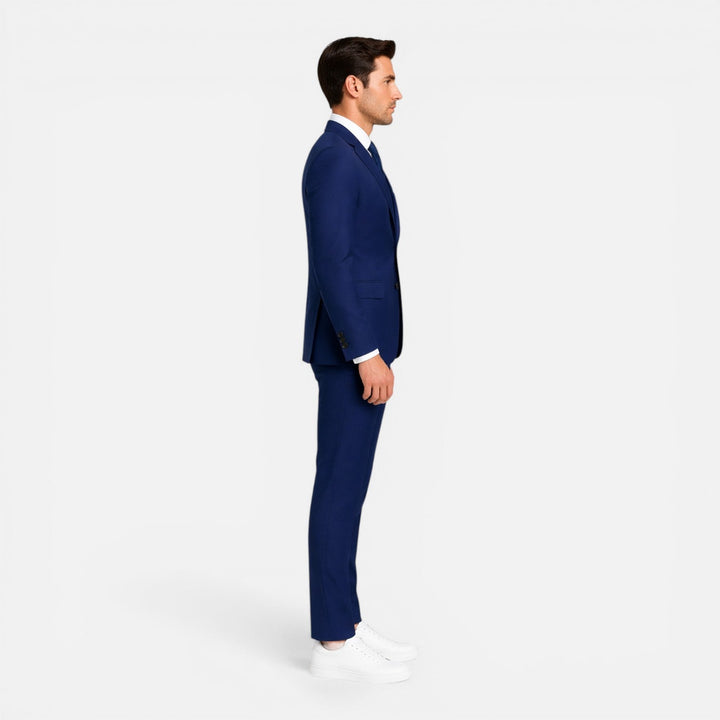 Felaroz - Leinenanzug Slim Fit Herren Elegant