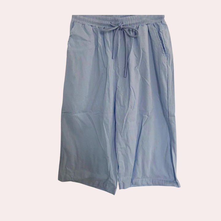 Damen Leinen Shorts bequem elegant - Image 2