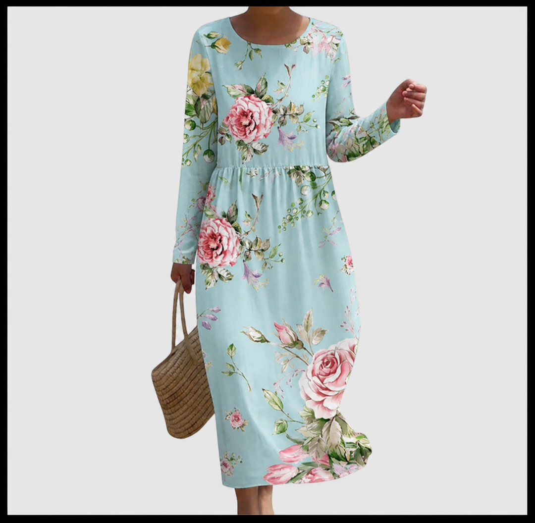 Women Floral Summer Maxi Dress