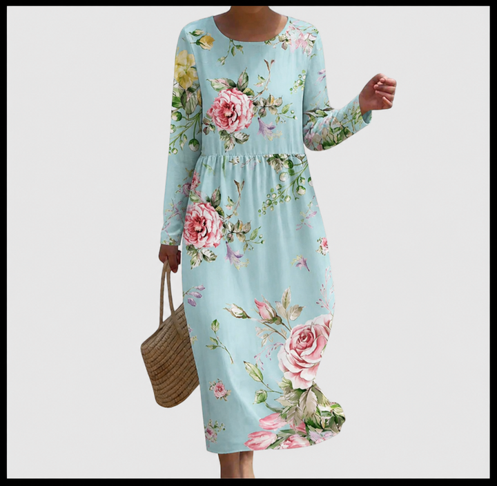 Women Floral Summer Maxi Dress