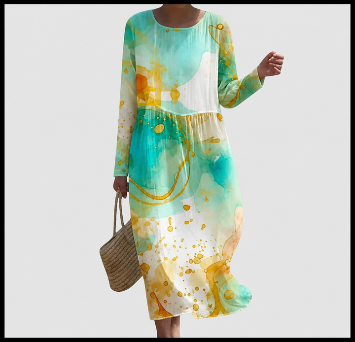 Women Floral Summer Maxi Dress - Image 2