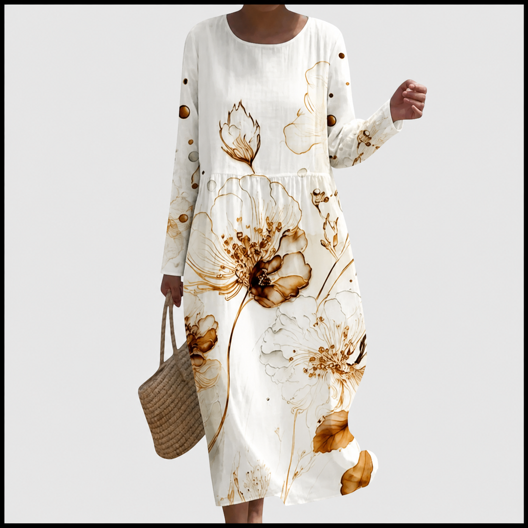 Women Floral Summer Maxi Dress - Image 5
