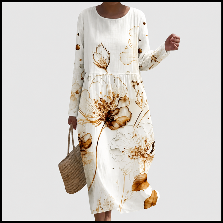 Women Floral Summer Maxi Dress - Image 5