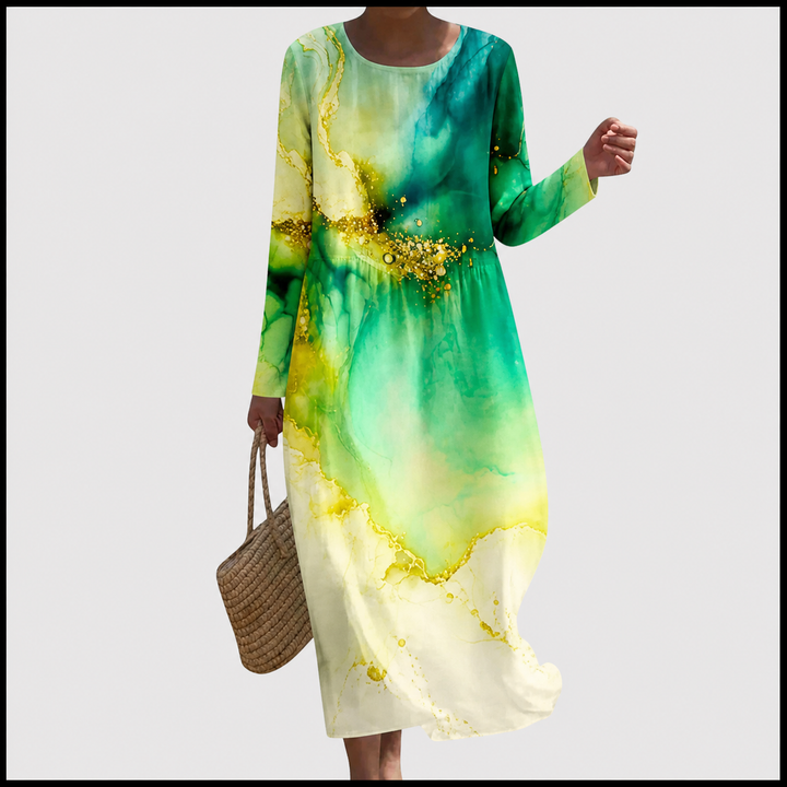 Women Floral Summer Maxi Dress - Image 6