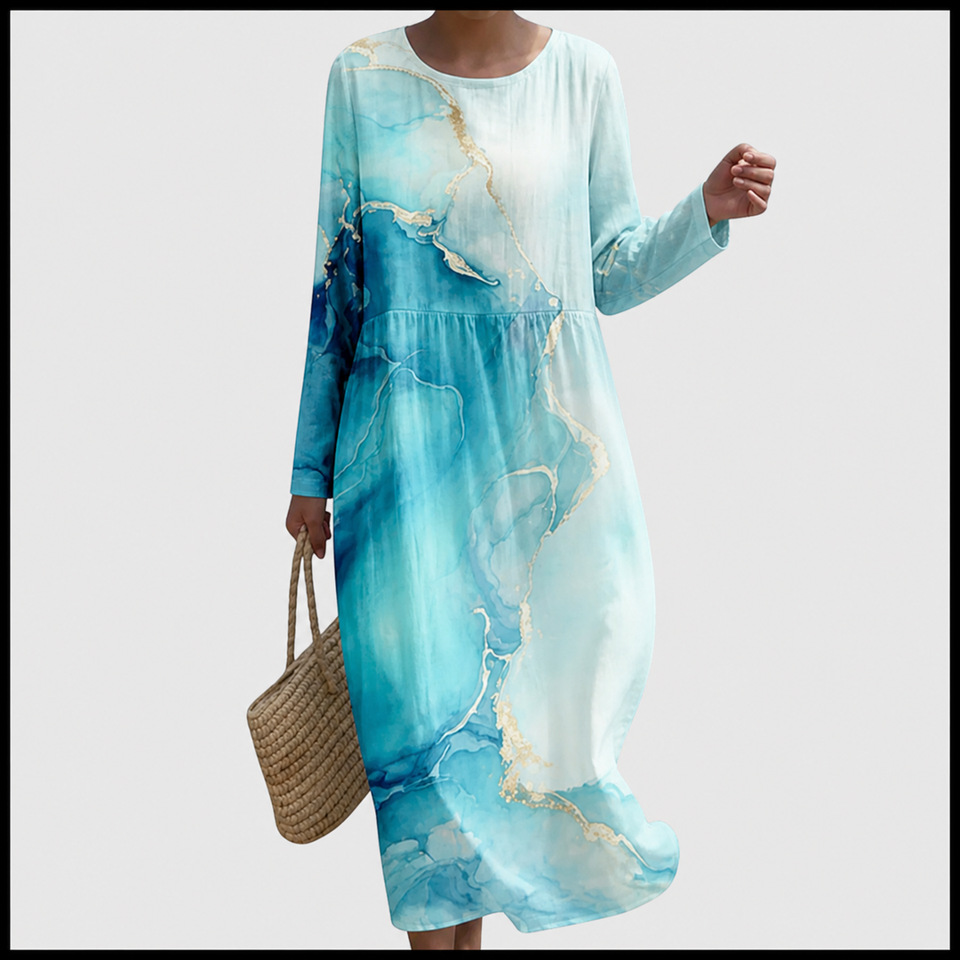 Women Floral Summer Maxi Dress - Image 8