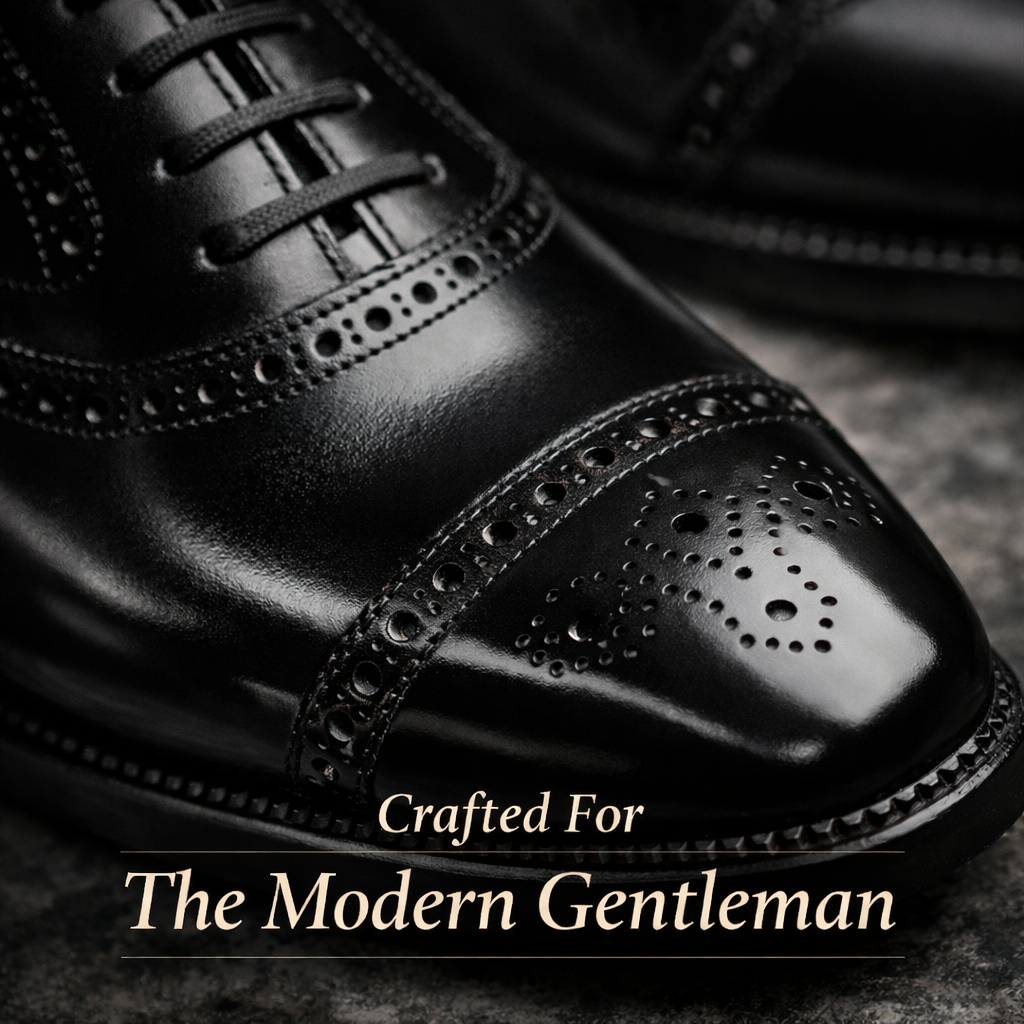 Oxvian - Elegante Brogue Oxford Schuhe Hochzeit Stil