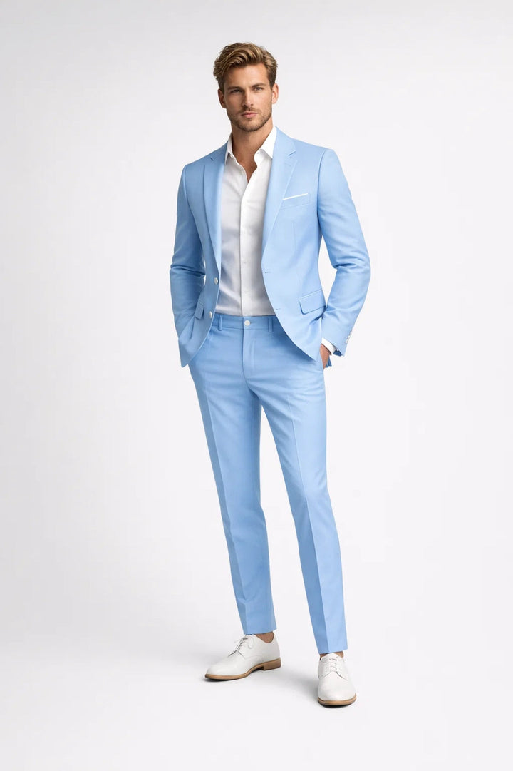 Baxter - Moderner Herrenanzug Slim Fit Frühling