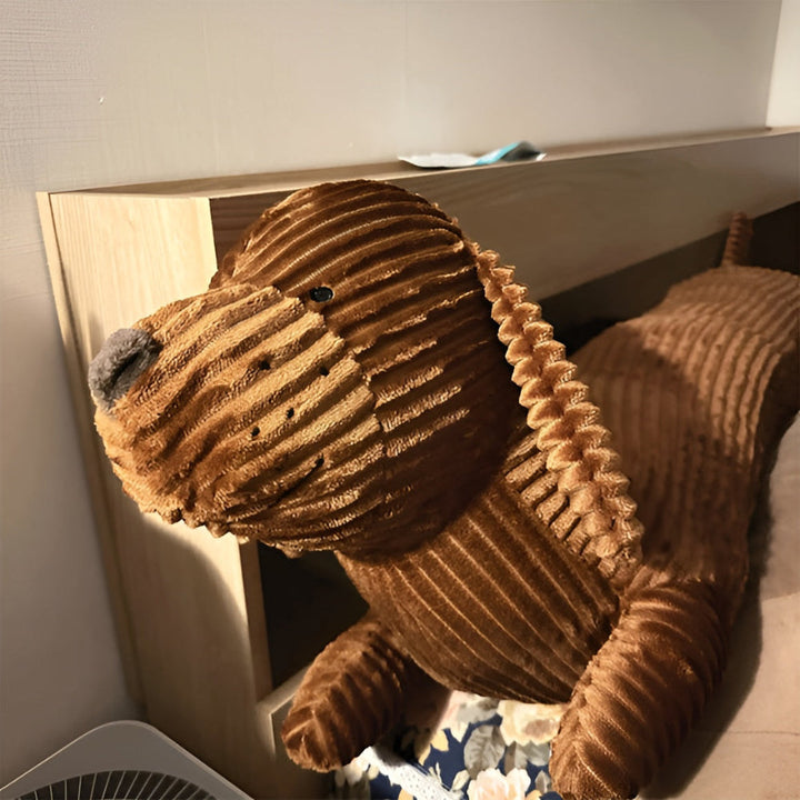 Dackolino – Cord Dachshund Plush Pillow