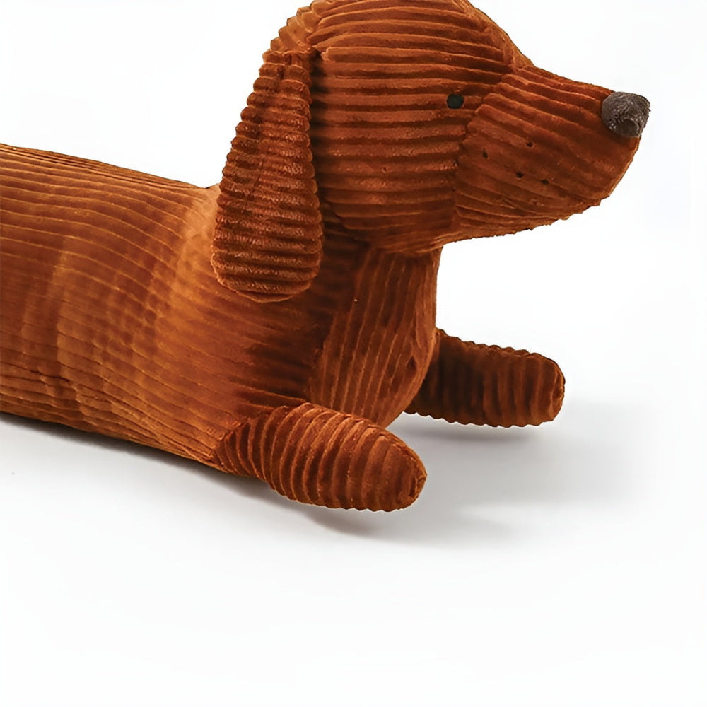 Dackolino – Cord Dachshund Plush Pillow