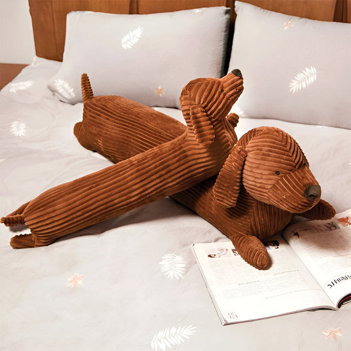 Dackolino – Cord Dachshund Plush Pillow
